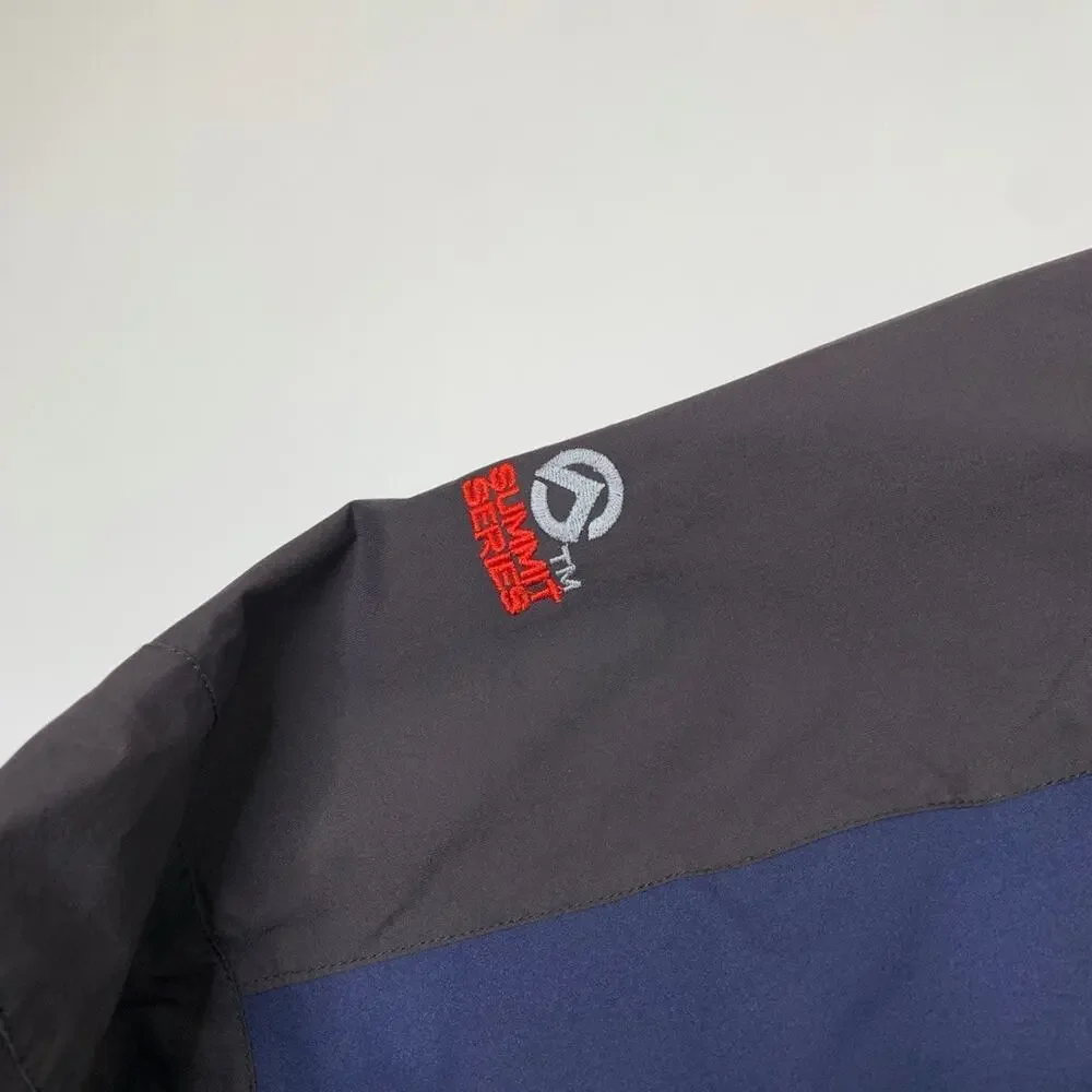 The North Face Jacket Men Medium Navy Black Summit Series GoreTex XCR Waterproof